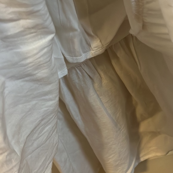 French connection white linen dress - Picture 4 of 7
